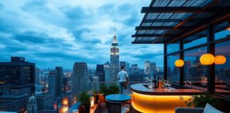 2026 Yazında Manhattan’in En İyi Çatı Barları ve Teknolojik Çözümler Manhattan's Best Rooftop Bars and Technological Solutions in 2026