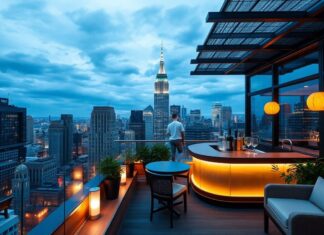 2026 Yazında Manhattan’in En İyi Çatı Barları ve Teknolojik Çözümler Manhattan's Best Rooftop Bars and Technological Solutions in 2026