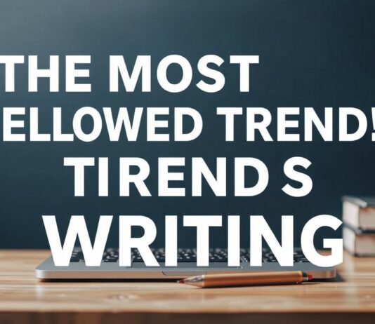 Yazın En İyi Teknolojik Takip Edilen Trendler The Most Technologically Followed Trends in Writing