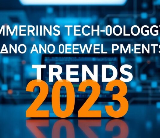 Yeni Teknoloji Trendleri ve Gelişmeler: 2023’ün En Yıldızlı İçgüdü Emerging Technology Trends and Developments: The Hottest Trends of 2023