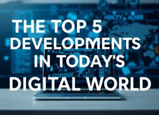 Bugünkü Dijital Dünya’da En Önemli 5 Gelişme The Top 5 Developments in Today's Digital World