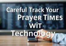Teknoloji ile Namaz Vakitlerinizi Dikkatli Takip Edin Carefully Track Your Prayer Times with Technology