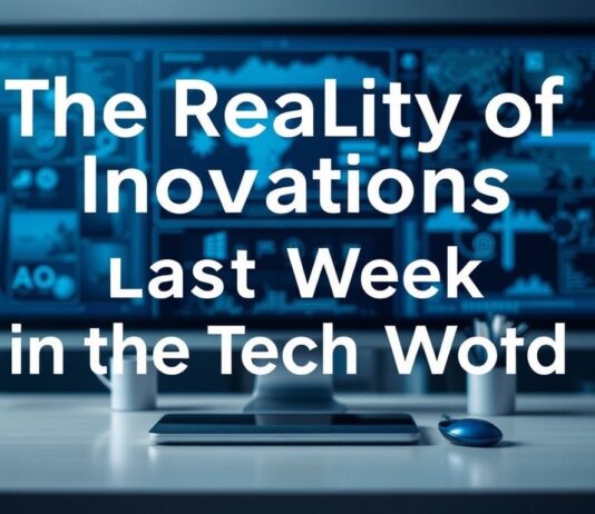 Yeniliklerin Gerçeği: Teknoloji Dünyasında Geçen Hafta The Reality of Innovations: Last Week in the Tech World