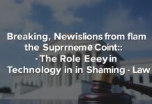 Yargıtay’dan Son Dakika Kararları: Teknolojinin Hukuka Yön Veren Rolü Breaking News Decisions from the Supreme Court: The Role of Technology in Shaping Law