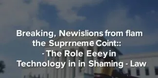 Yargıtay’dan Son Dakika Kararları: Teknolojinin Hukuka Yön Veren Rolü Breaking News Decisions from the Supreme Court: The Role of Technology in Shaping Law