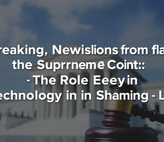 Yargıtay’dan Son Dakika Kararları: Teknolojinin Hukuka Yön Veren Rolü Breaking News Decisions from the Supreme Court: The Role of Technology in Shaping Law